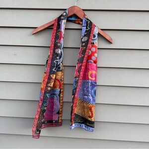 100% silk Laurel Burch CAT scarf